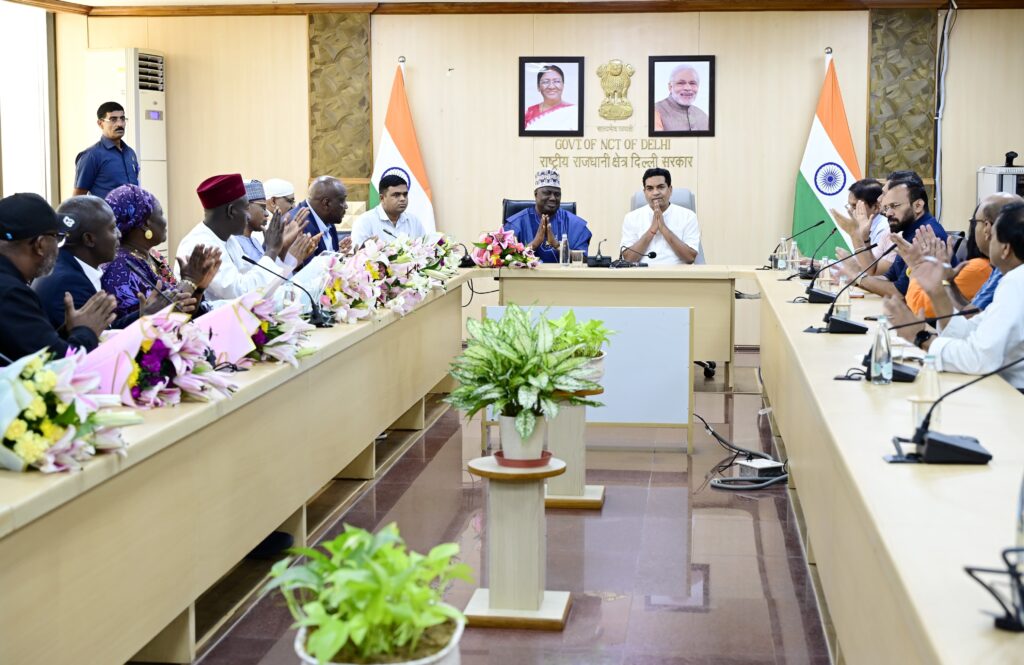 1000314715-1024x665 Minister Kapil Mishra Holds Important Meeting with Nigeria’s Minister of State for Agriculture and Food Security at Delhi Secretariat