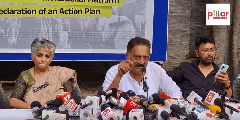 Parkash-Raj-against-CEC जंतर-मंतर से शिवाजी पार्क तक SIR के खिलाफ प्रदर्शन, CEC ज्ञानेश कुमार के इस्तीफे की मांग पर दिल्ली में 700 से अधिक हिरासत में