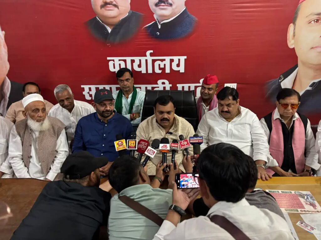 Sanajwadi-Party-Muzaffarnagar-1024x768 लोकतंत्र बचाओ सप्ताह के तहत चार अक्टूबर को 'सपा' मुज़फ्फरनगर में निकालेगी मार्च